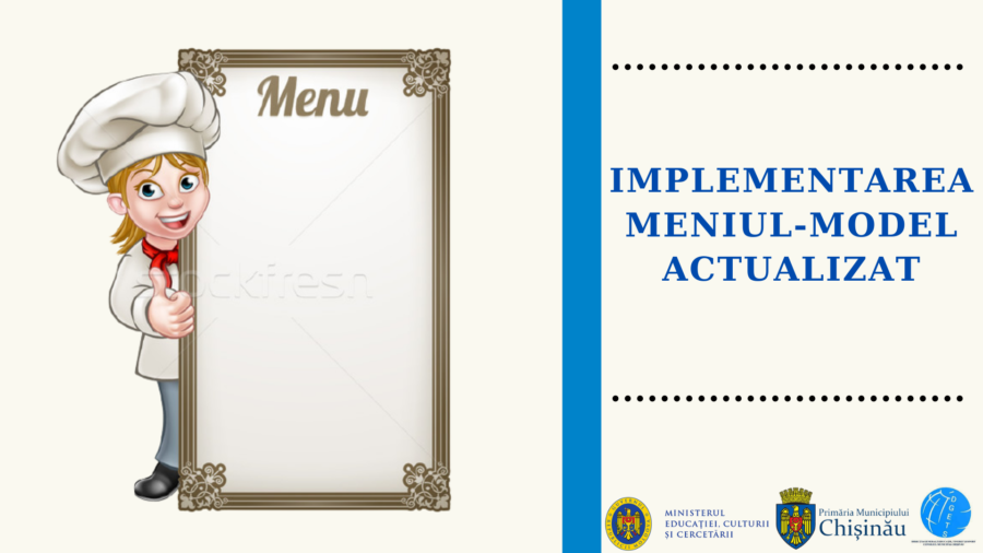 Implementarea MENIUL-MODEL actualizat