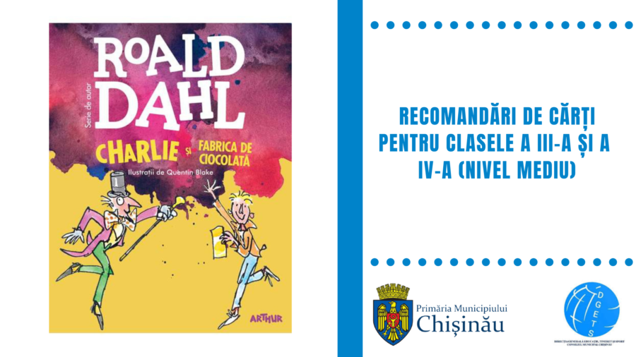 Recomandări de cărți pentru clasele a III-a și a IV-a (nivel mediu)