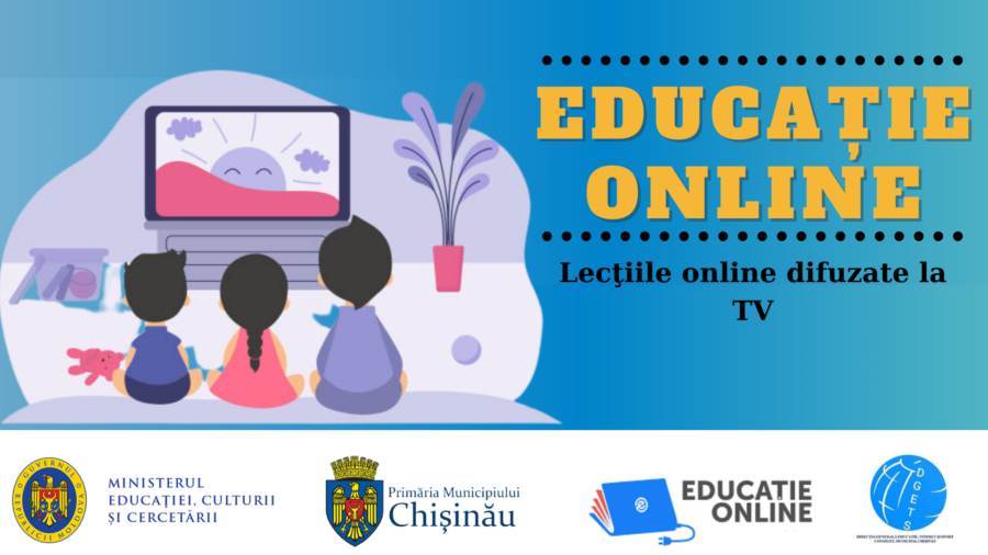 Lecțiile online difuzate la TV