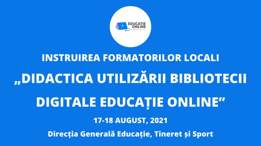 Didactica utilizării Bibliotecii digitale Educație online