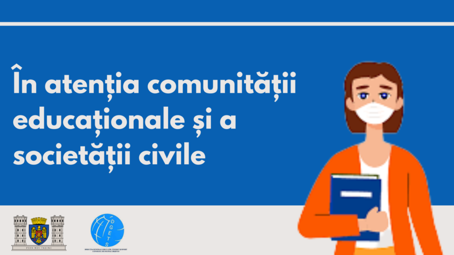 În atenția comunității educaționale și a societății civile