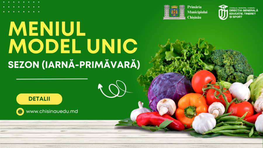 Meniul model unic, sezon (iarnă-primăvară)