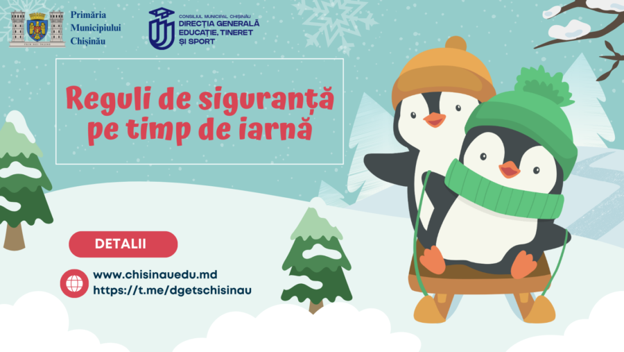 Reguli de siguranță pe timp de iarnă